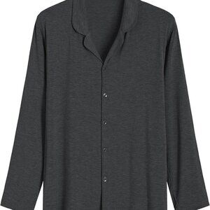 NWT - Latuza Gray Pajama Top - Size XL